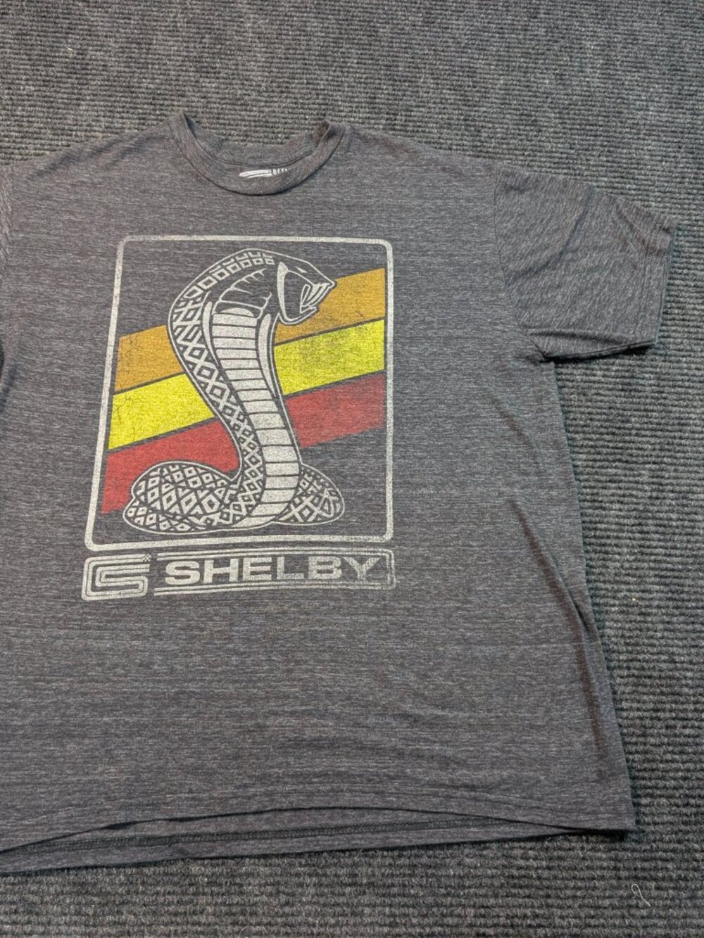 Fifth Sun Carroll Shelby Cobra Racing Graphic Tee L
